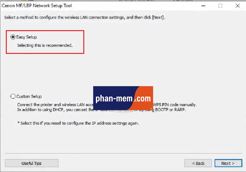 Hướng dẫn kết nối WiFi cho máy in Canon LBP6030W