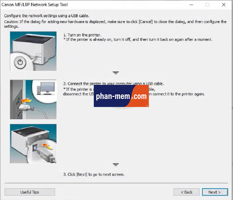 Hướng dẫn kết nối WiFi cho máy in Canon LBP6030W
