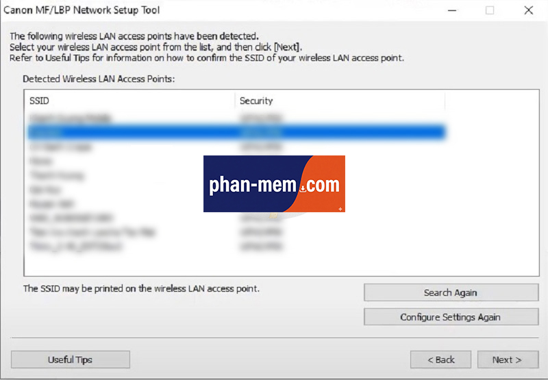 Hướng dẫn kết nối WiFi cho máy in Canon LBP6030W