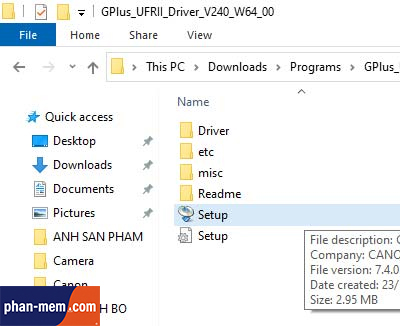 Các bước cài đặt Driver máy in Canon LBP 223DW
