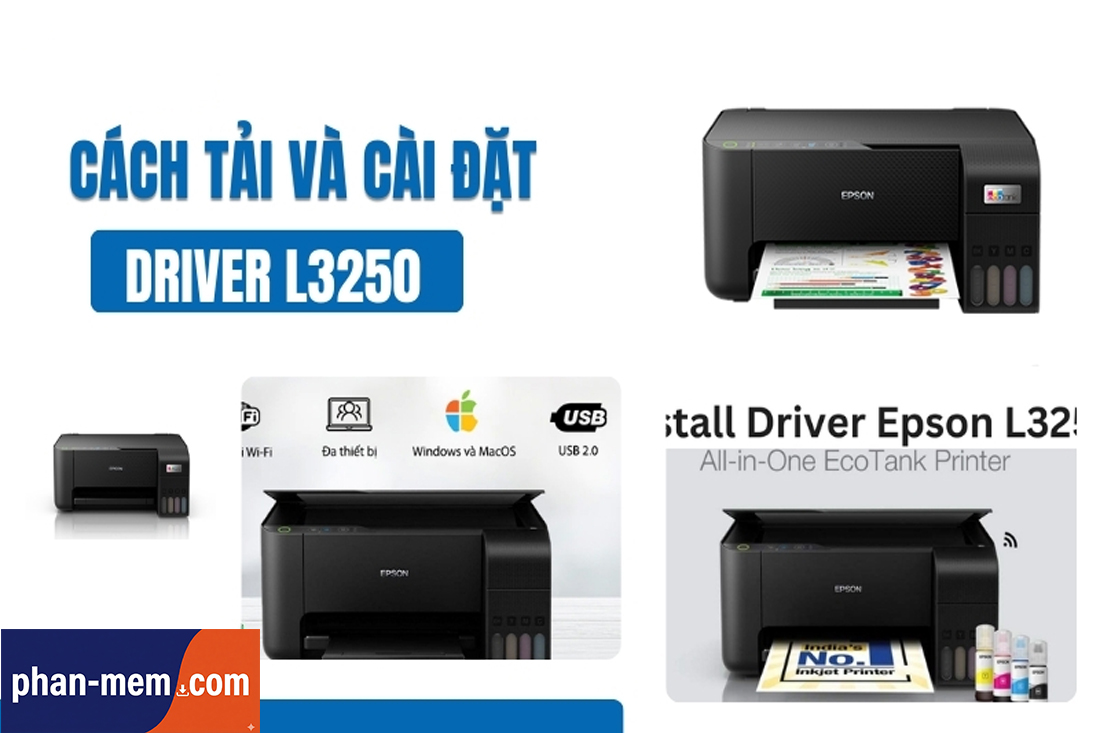 Hướng Dẫn Cài Đặt Driver Máy In Epson EcoTank L3250