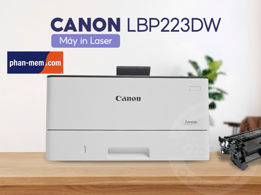 Hướng Dẫn Tải & Cài Đặt Driver Máy In Canon LBP 223DW