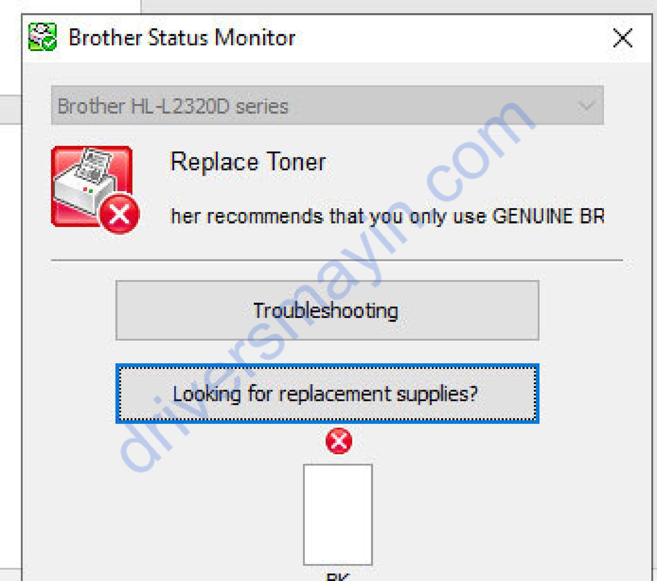 Khi Nào Cần Thay Hộp Mực Máy In Brother HL-L2321D?