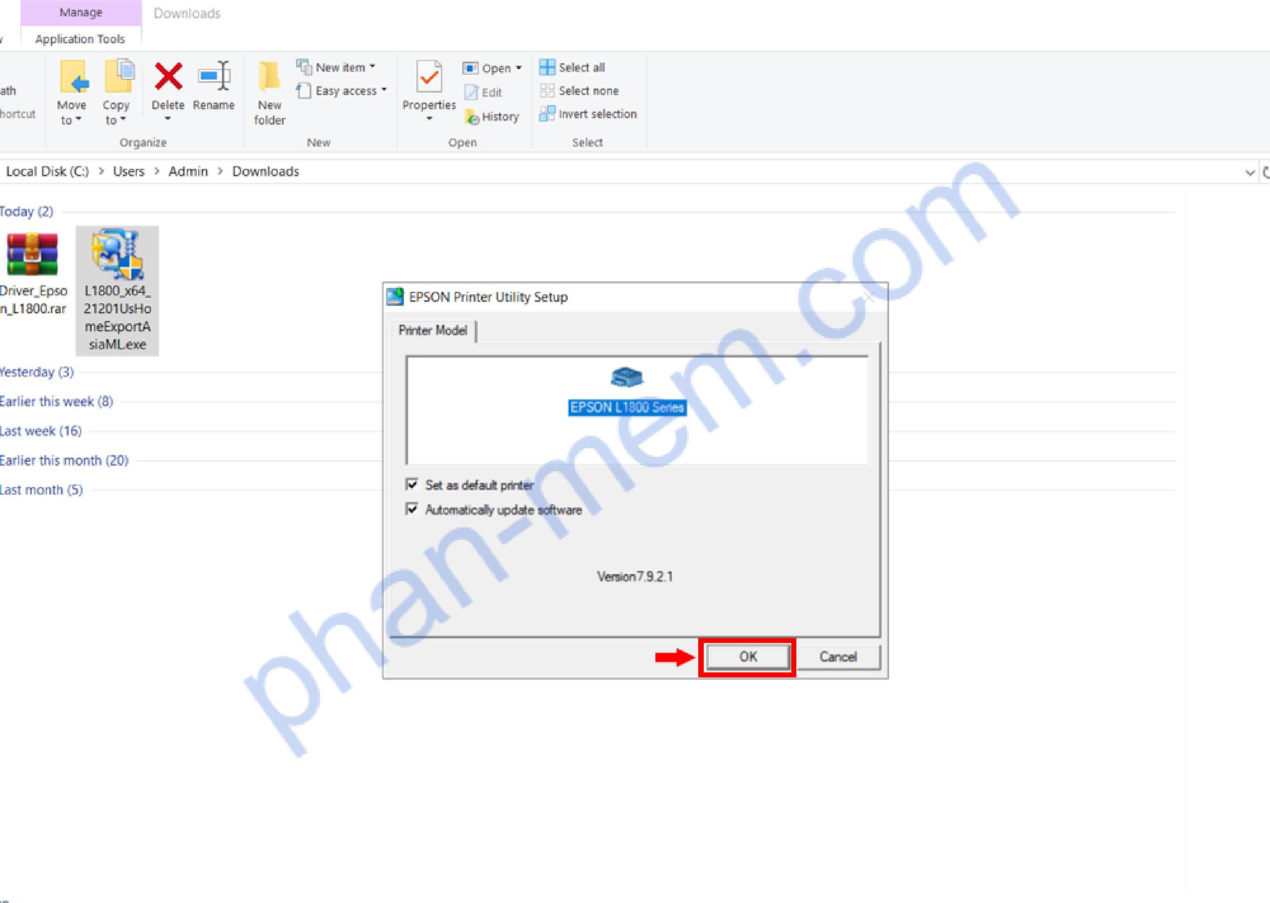 huong dan cai dat driver cho may in epson l1800 1 hinh anh 0