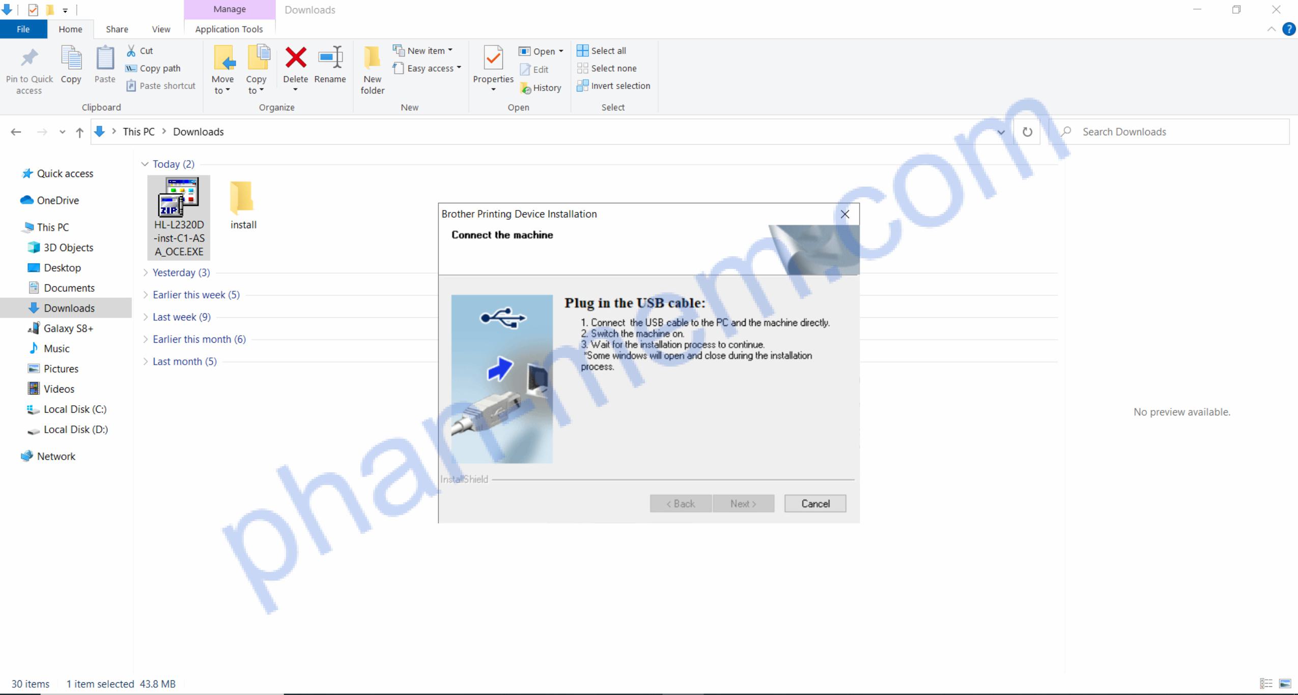 huong dan cai dat driver may in brother hl l2321d 1 1 hinh anh 4